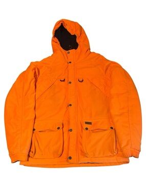 Woolrich Youth XL Blaze Orange Hooded Hunting Jacket Insulated Coat